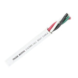 Pacer Round 4 Conductor Cable - 500' - 10/4 AWG - Black, Green, Red &amp; White - WR10/4-500