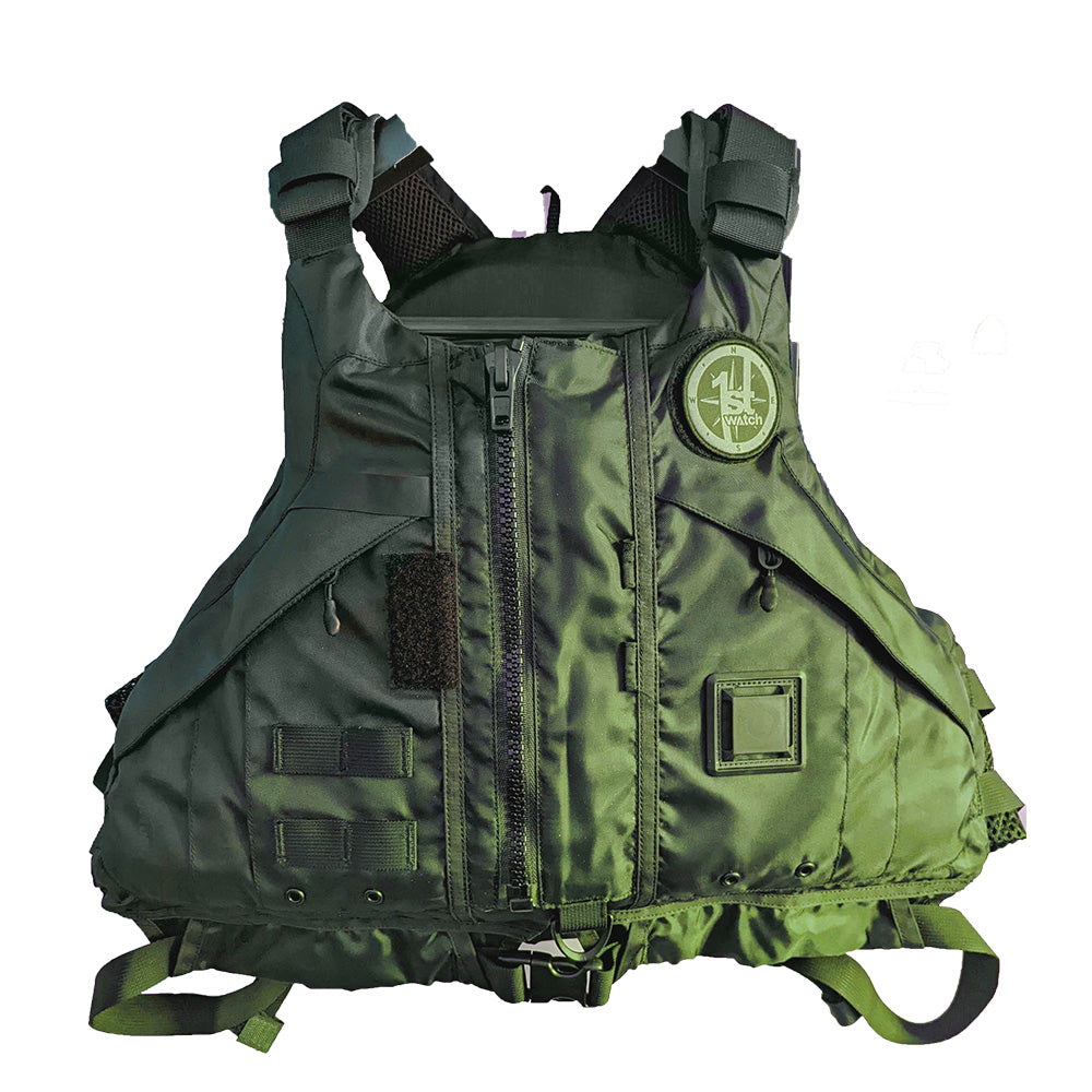 First Watch AV-1000 Kayak Style Duty PFD - Verde - XS/S [AV-1000-GN-XS/S]