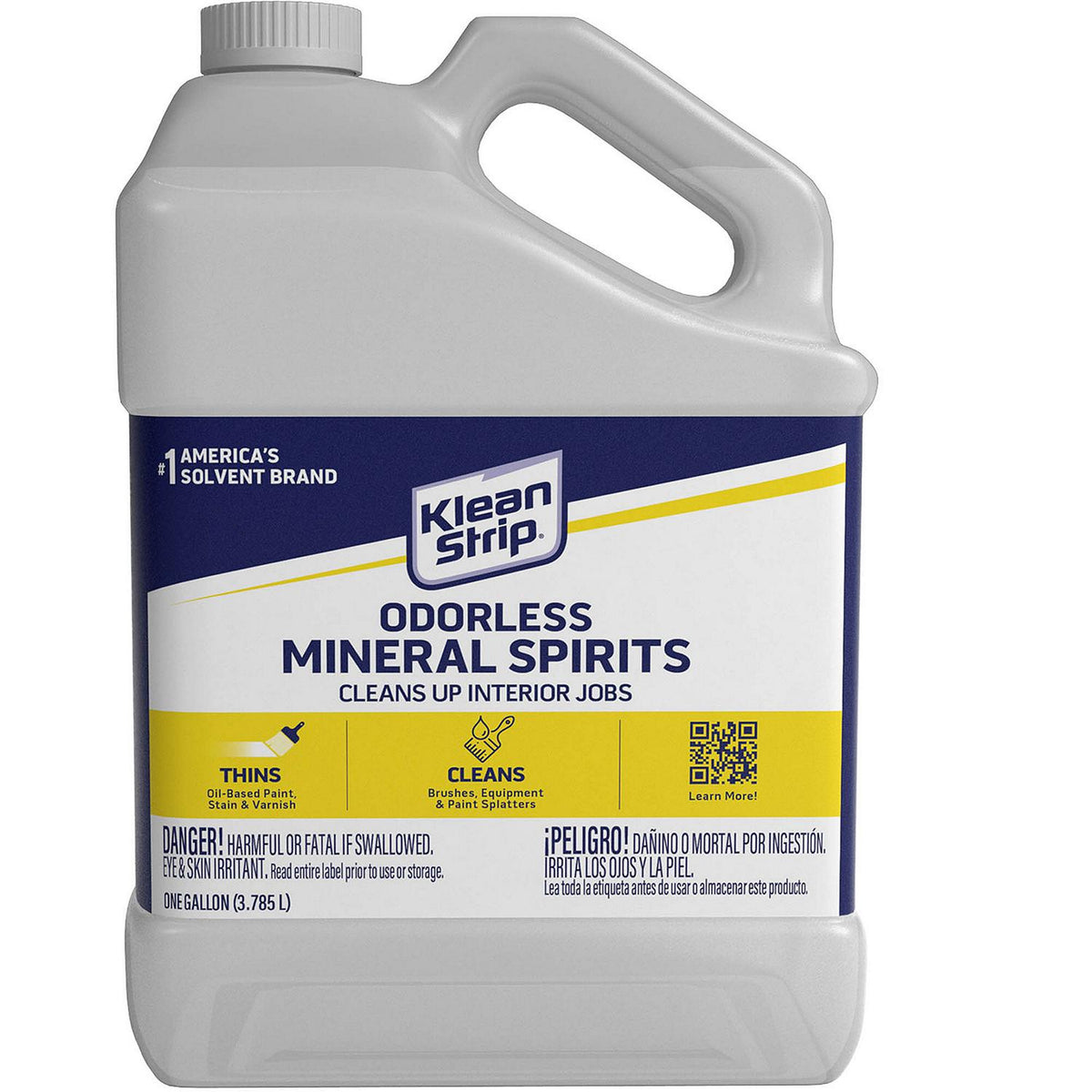 Klean Strip Kleen Strip GKSP94214CA Odorless Mineral Spirits, 1 Gal. - California - image 2