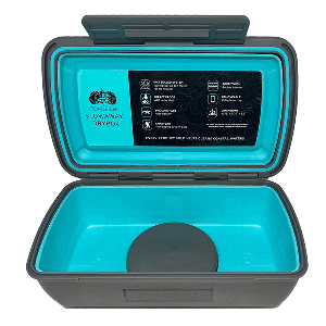 Toadfish Stowaway Dry Box w/Smart Grip &amp; Cell Phone Tray Insert - 1139