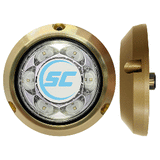 Shadow-Caster LED Lighting Shadow-Caster SC3 Series Great White Bronze Surface Mount Underwater Light - SC3-GW-BZSM