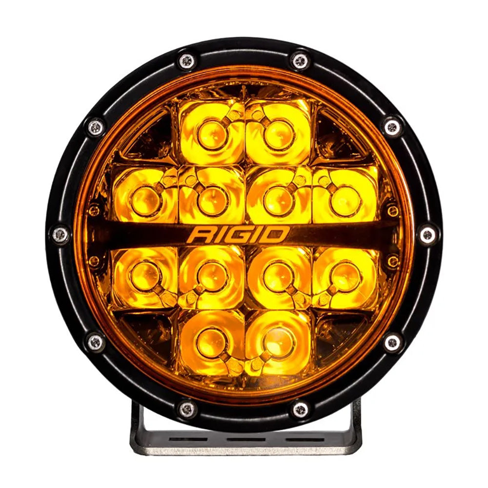 RIGID Industries 360 Series Spot de 6" con lente Pro ámbar - Par [36210]