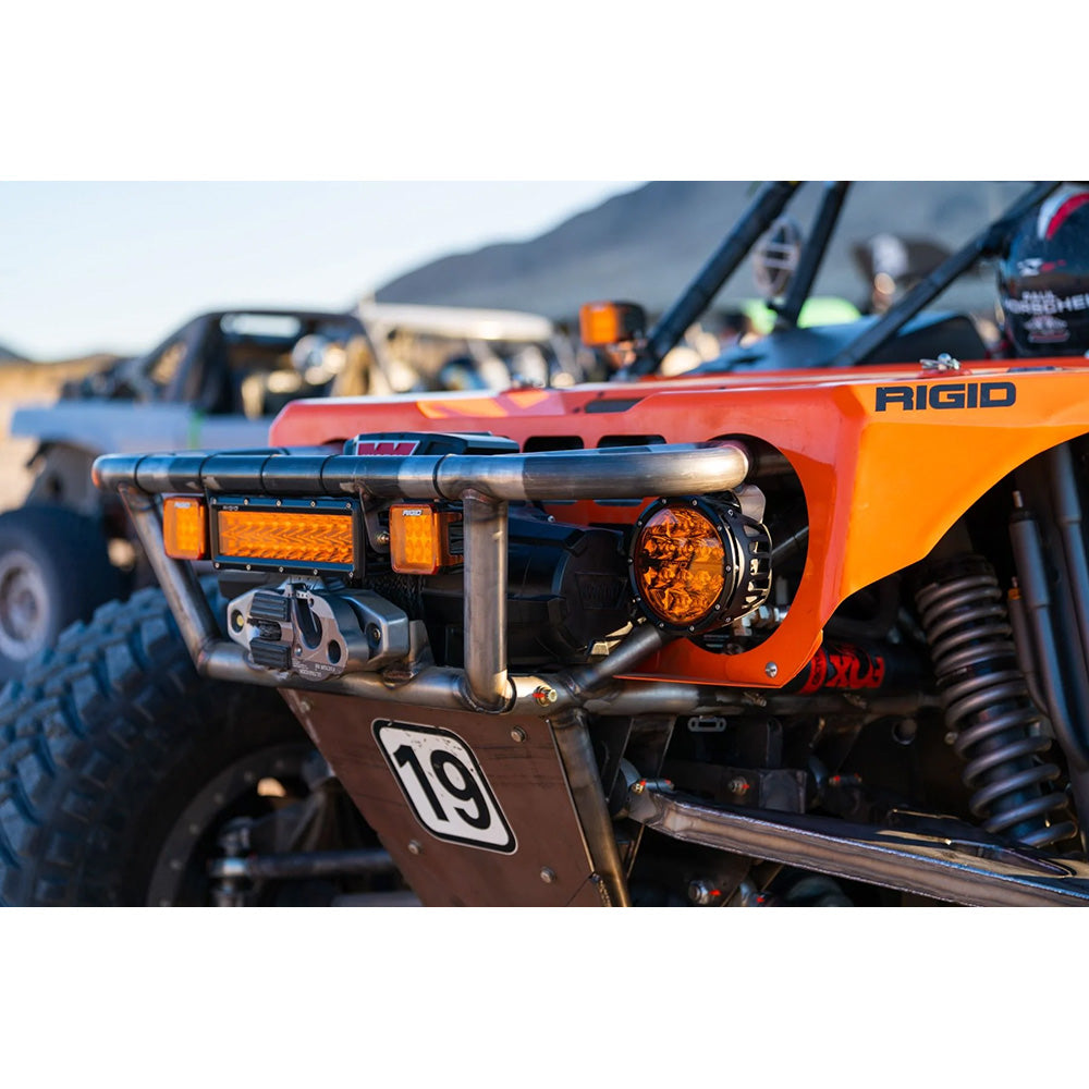 RIGID Industries 360 Series Spot de 6" con lente Pro ámbar - Par [36210]