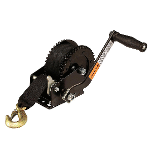Attwood Marine Attwood 2000 lb Dual Drive Winch - 2" x 20' Nylon Strap - 11195-4