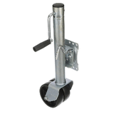 Attwood Marine Attwood Fold-Up Trailer Jack - 1500 lb Capacity - Dual Wheel - 11126-4