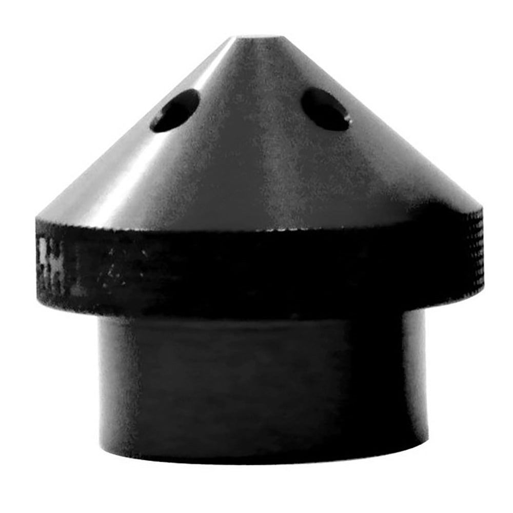TH Marine G-Force ELIMINATOR Tuerca de apoyo negra para motor de pesca por curricán Garmin Force [GFELGF-BK-DP]