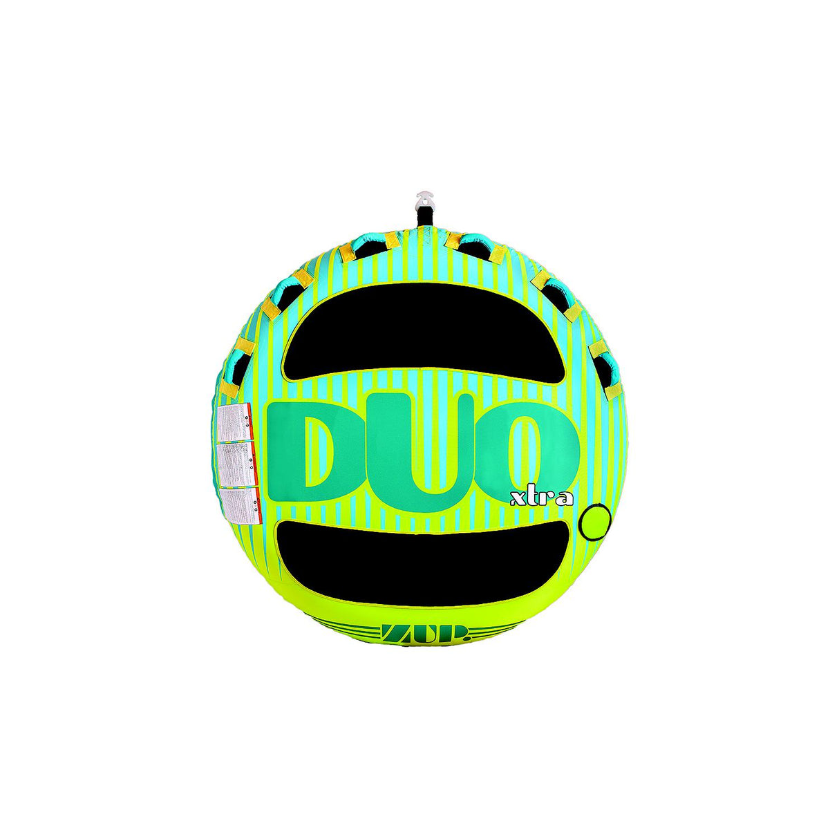 Zup 75908 2-Person Duo Xtra Towable Tube with Deck Pads - ZUP-75908