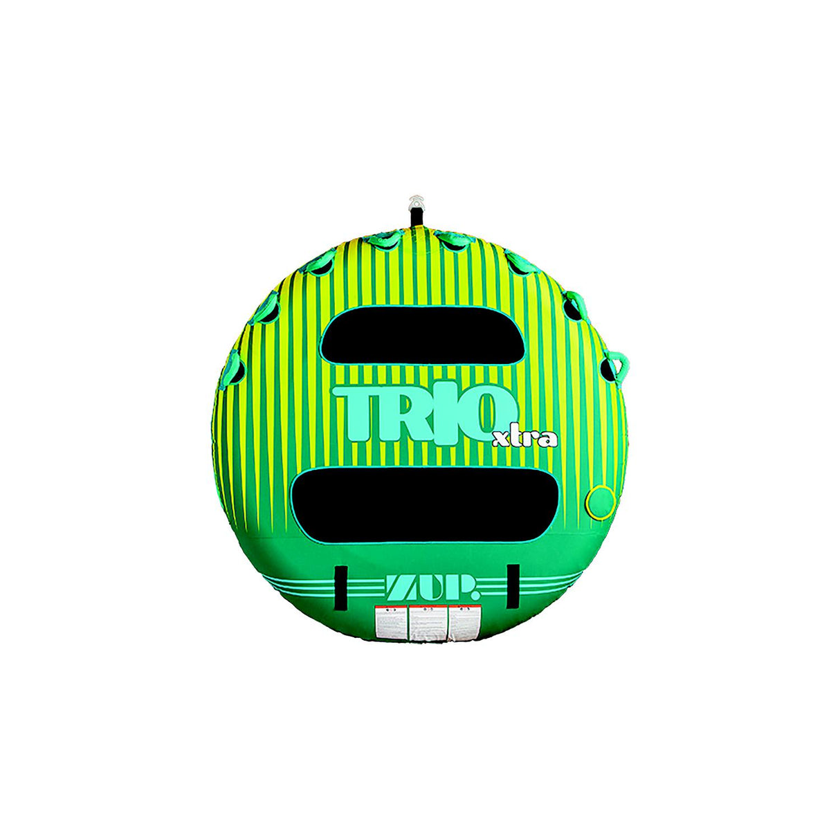Zup 75915 3-Person TRIO Xtra Towable Tube with Deck Pads - ZUP-75915
