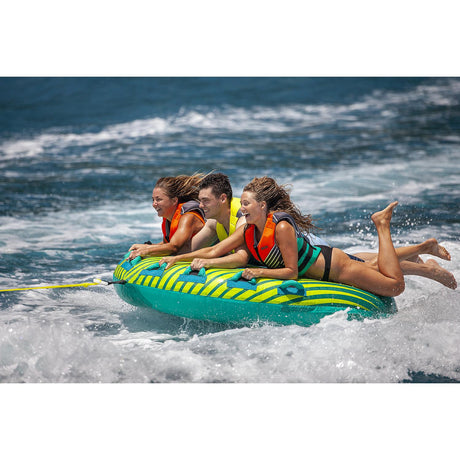 ZUP 75915 3-Person TRIO Xtra Towable Tube with Deck Pads - image 2