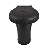 Attwood Marine Attwood Deck Fills f/Pressure Relief Systems - Straight Body - Scalloped Black Plastic Cap - 99DFPVSB1S