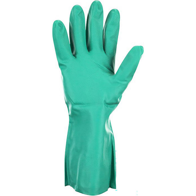 Ravin Gloves Raven Safety 6534 Nitrile 15mil Grn GLOVE XL Pr, Green, 13", 15 mil, Nitrile, X-Large - image 1