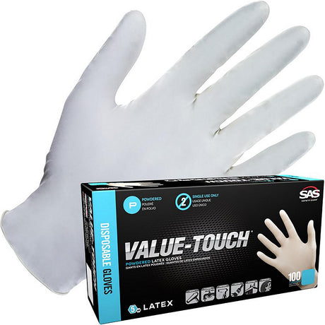 SAS Safety 6594 Latex Glove 100/Bx Xlrg Marine Boat - official SAS Safety product image 2