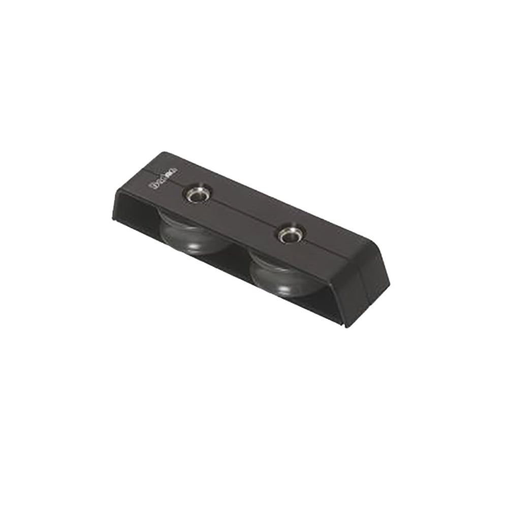 Organizador de cubierta Barton Marine - Tamaño 2 - 2 poleas - Negro [81682B]