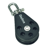 Barton Marine Size 1 Single Swivel Block w/Becket - N01130