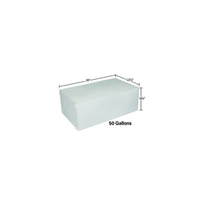 Ameri-Kart W1177017DS Fresh Water Tank, 50 Gal. - image 1