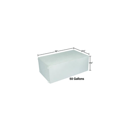 Ameri-Kart W1177017DS Fresh Water Tank, 50 Gal. - image 1