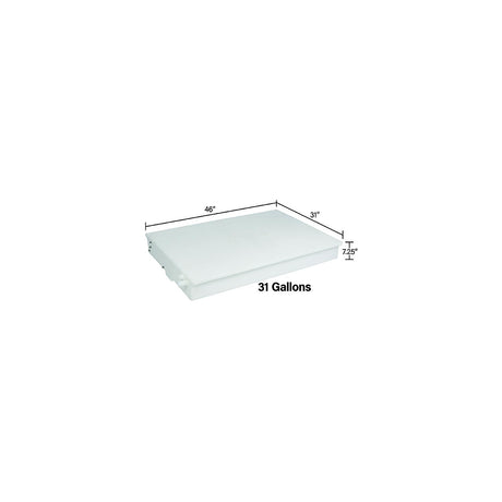 Ameri-Kart W1315001DS Fresh Water Tank, 31 Gal. - image 1