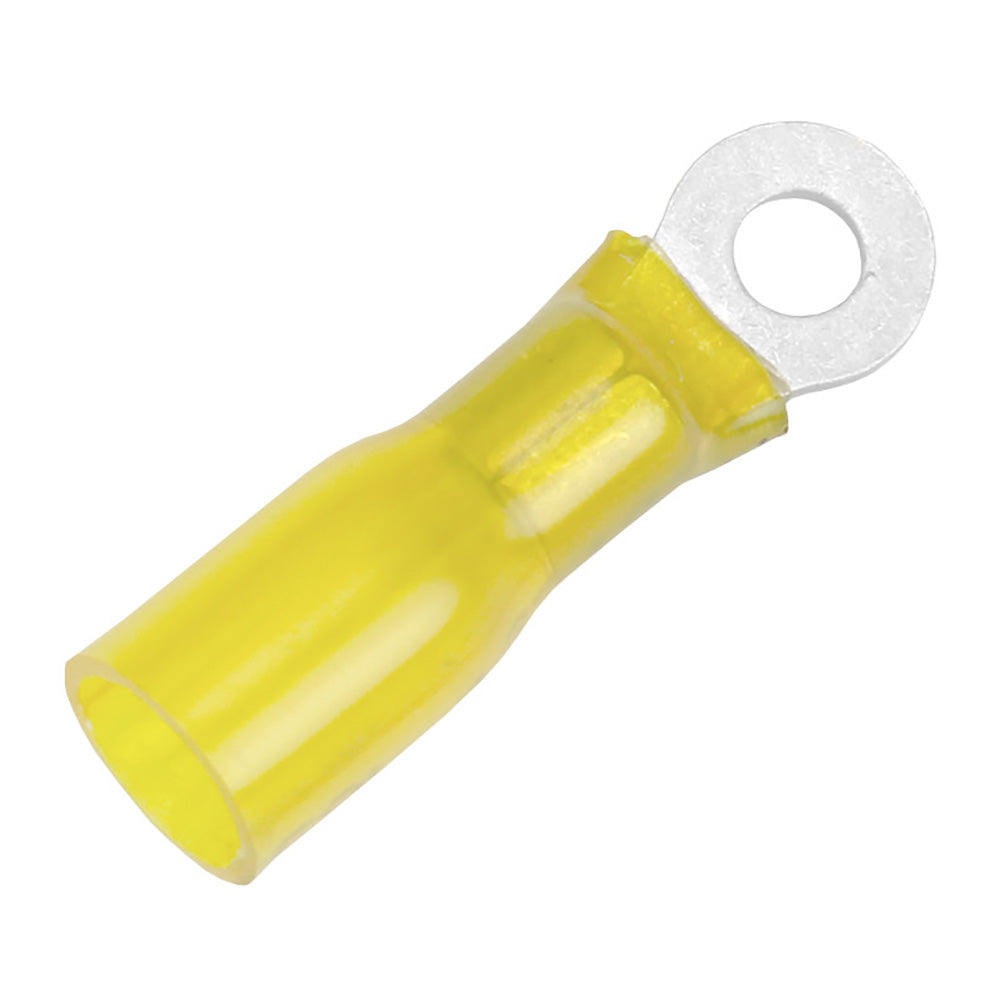 Terminal de anillo termorretráctil Pacer 12-10 AWG - Tamaño de perno #10 - Paquete de 3 [TE10-10R-3]
