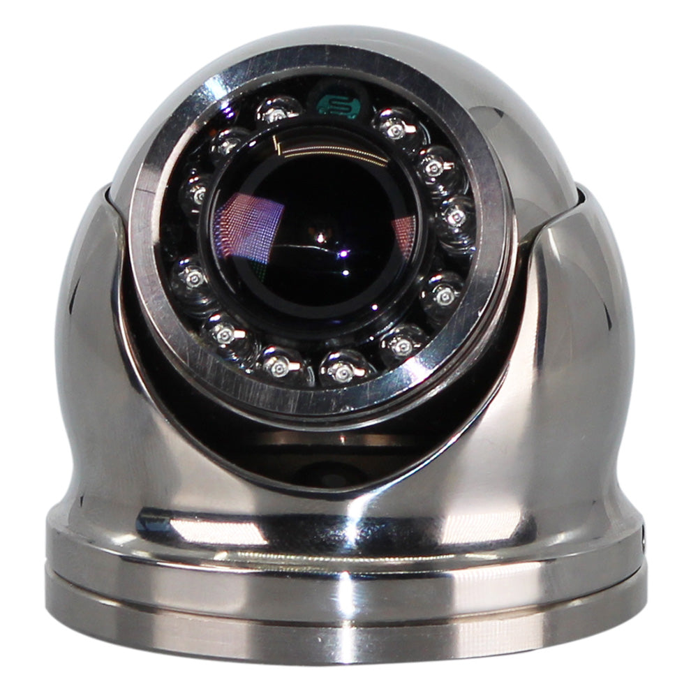 Cámara mini domo IP Iris de alta definición de 3 MP - Resolución de 2 MP - 316 SS HFOV de 160 grados - Lente de 1,8 mm [IRIS-S460-18]