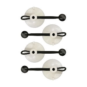 Carver by Covercraft Carver Suction Cup Tie Downs - 4-Pack - 61003