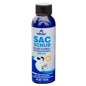FATSAC Mold &amp; Mildew Prevention Sac Scrub - 4oz Single-Use Bottle - M1081