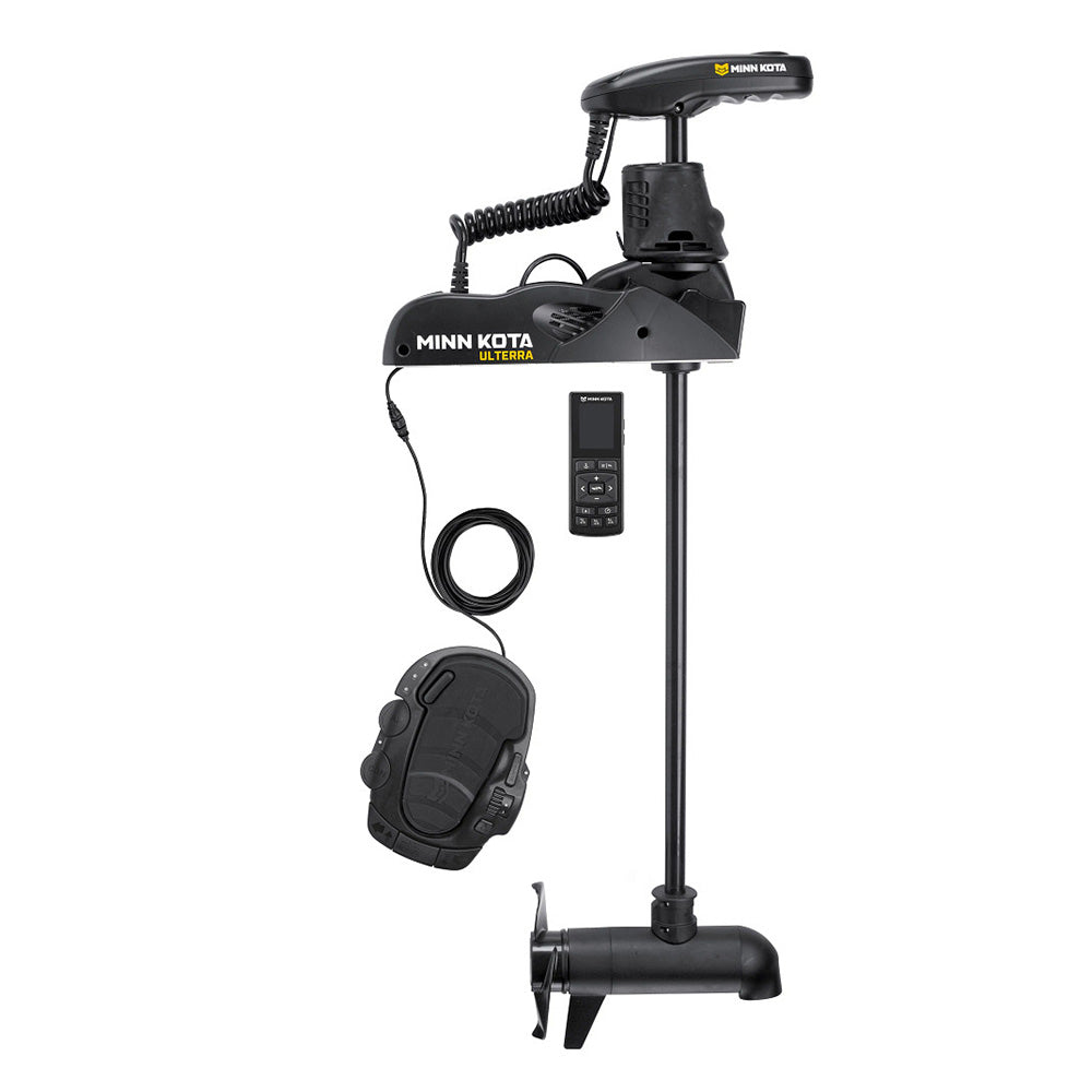 Motor de pesca por curricán Minn Kota Ulterra 80 con control remoto inalámbrico - CHIRP de doble espectro - 24 V - 80 LB - 60" [1358976]