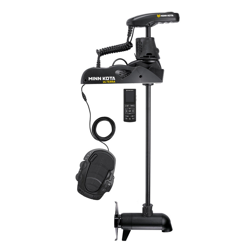 Motor de pesca por curricán Minn Kota Ulterra 112 con control remoto inalámbrico - CHIRP de doble espectro - 36 V - 112 LB - 60" [1358945]