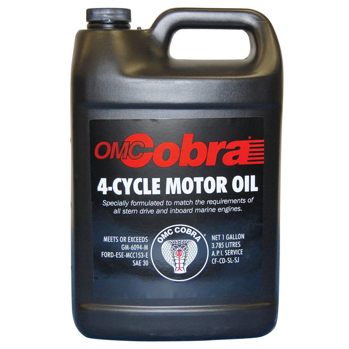 Evinrude Johnson Premium Mineral 4-Stroke Engine Oil - SAE 10W-30 (Gallon) - 0779439 - image 1