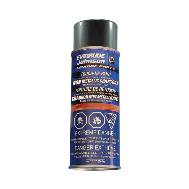 Evinrude Johnson Touch-Up Paint (Non-Metallic Charcoal, 1986-93) - 0777181 - image 1