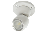 Lumitec GAI2 LED Positionable Light With Heavy Duty Base - Spectrum - White - Spectrum RGBW - 111831 - GAI2 HDB white left