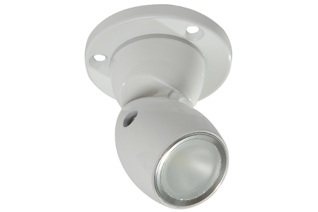 Lumitec GAI2 LED Positionable Light With Heavy Duty Base - Spectrum - White - Spectrum RGBW - 111831 - GAI2 HDB white right