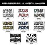 Hardline Products Series 400 Registration Kit (3”, Burgundy) - RUBKG400 - image 2