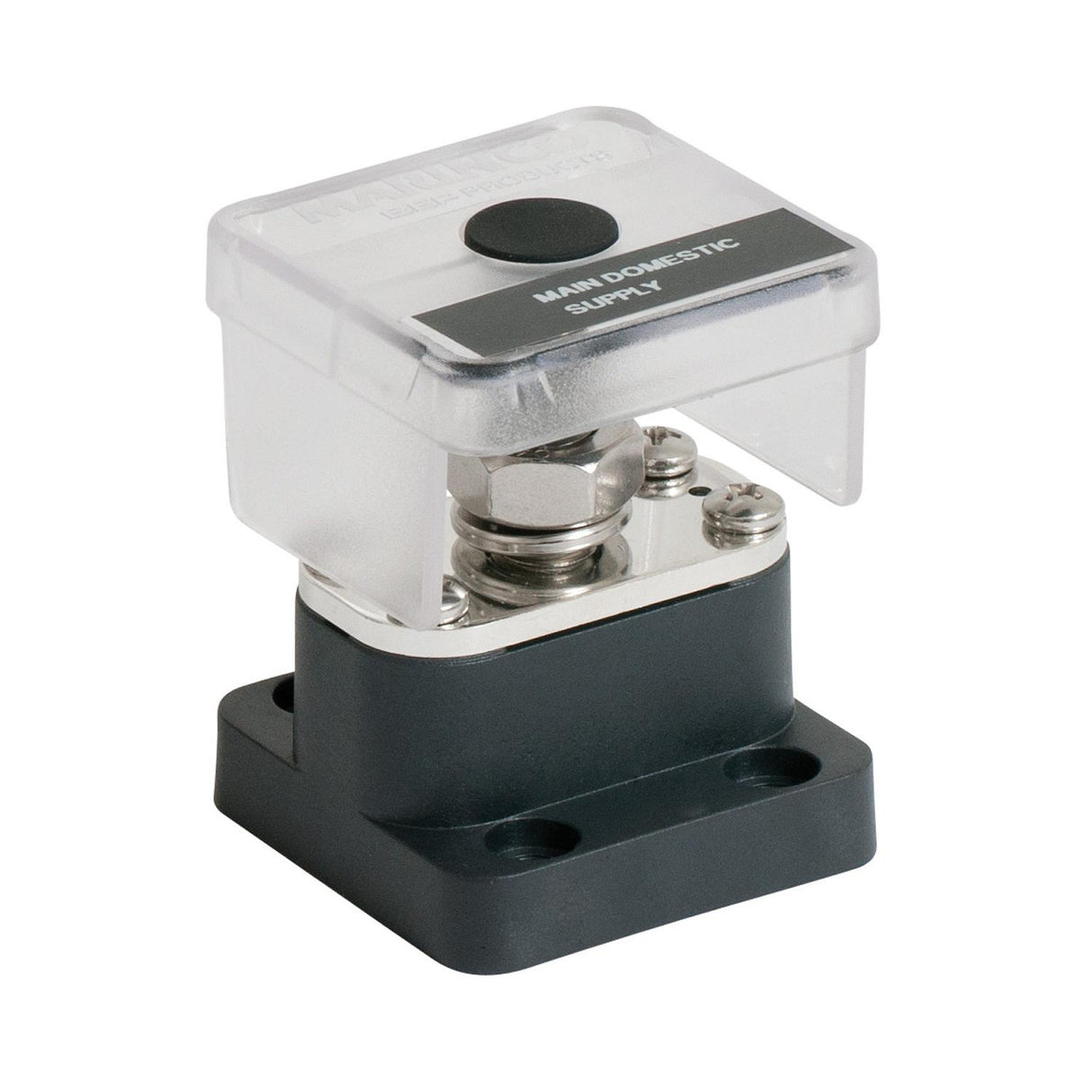 BEP/Marinco BEP IST10MM1SPT Insulated Stud - Single 8mm With Power Tapping Plate - IST-10MM-1SPT