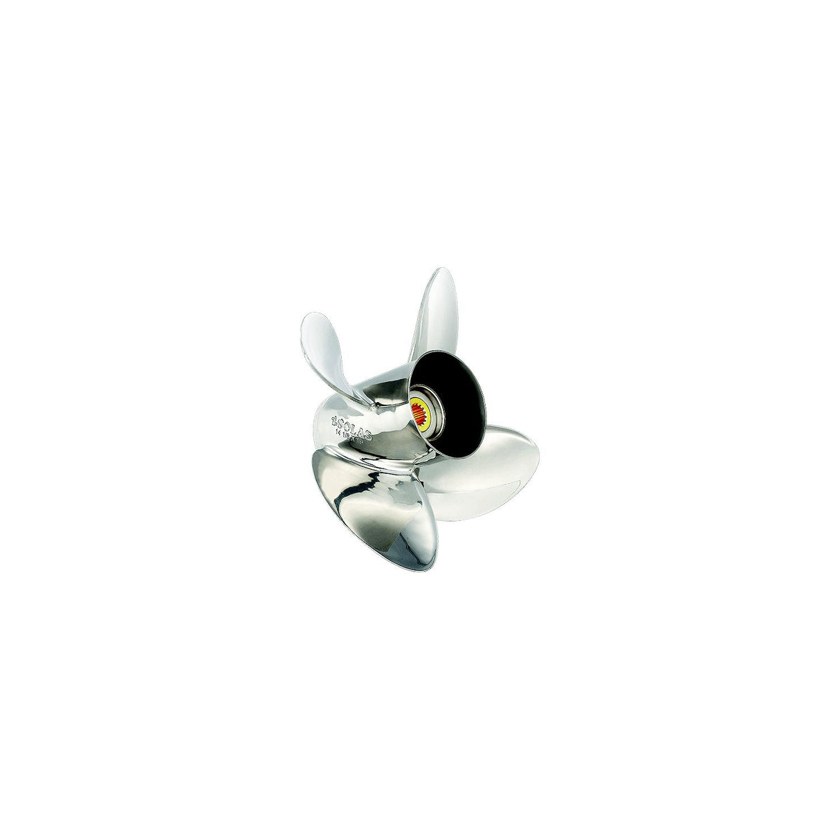 Solas Propeller Solas 3453-130-17 HR Titan Stainless Steel 4-Blade Propeller For Yamaha - 3453-130-17