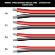 East Penn Mfg Co Inc Tinned Bonded Parallel Wire - 2-Conductor (14 Gauge, Red/Black, 100’ L) - 31228 - image 1