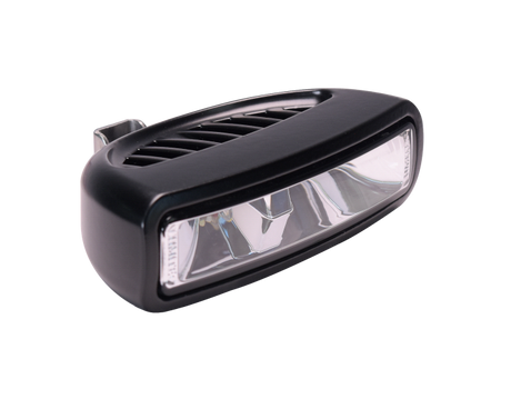 Lumitec Caprera3 Bracket Mount LED Flood Light - White Dimming, Red Dimming, Black, MPN 101717