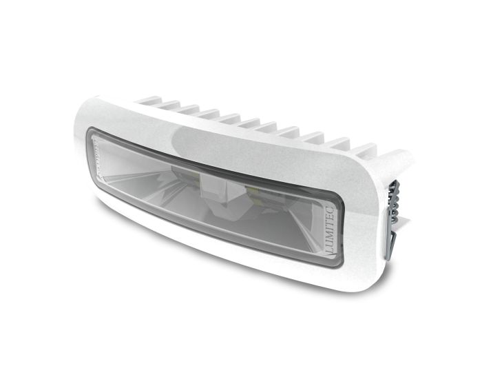 Lumitec Capri3 Flush Mount LED Flood Light - White Non Dimming, MPN 101723