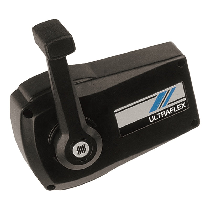 Uflex B90 Side Mount DA Control Sngl Black Marine Boat