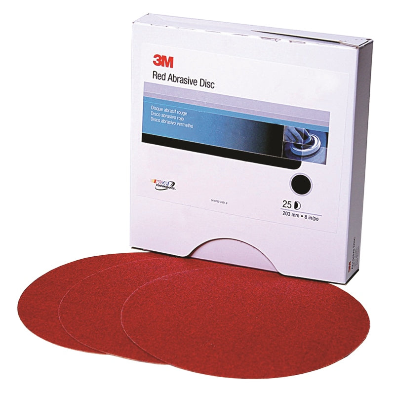 3M 1114 Stkt Red 6" P120 100/RL Marine Boat
