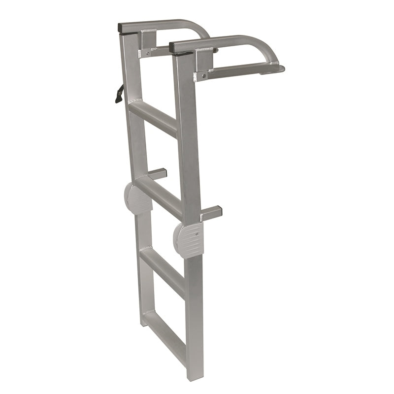 JIF Marine Asl Folding Ladder Heavy Duty Qck Rls 4 Step