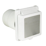 Marinco 6353EL-B 50A 125/250V Power Inlet White Marine Boat