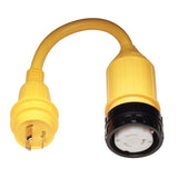 Marinco 111A Pigtail Male 30A 125V TO Fml 50A 125V Marine Boat