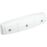 ATTWOOD 935321 Softside Dock Fender, Straight-Edge, 18" x 3-1/2" x 4-1/2", (3) 5/16" Mount Holes - 93532-1