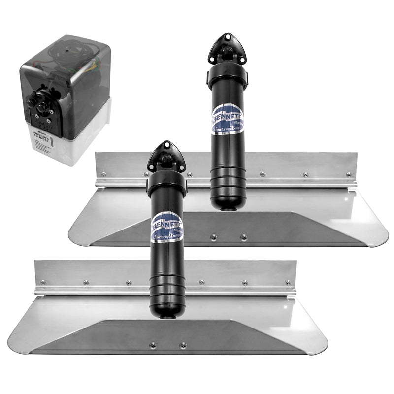 Bennett Marine 309 Trim Tab Set Hydr 9x30