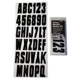 Hardline Products BLK350EC Black Letter Kit Marine Boat