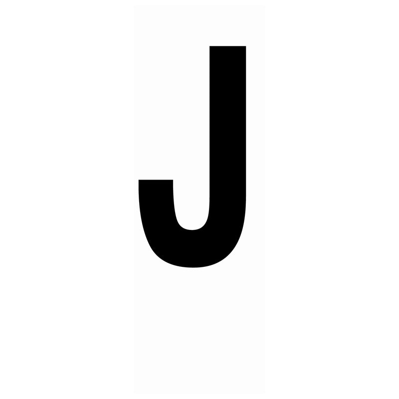 Hardline Products 17309 Letter J General Accesories Marine Boat