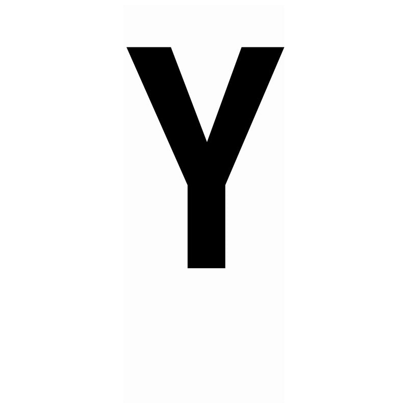 Hardline Products 17324 Letter Y General Accesories Marine Boat