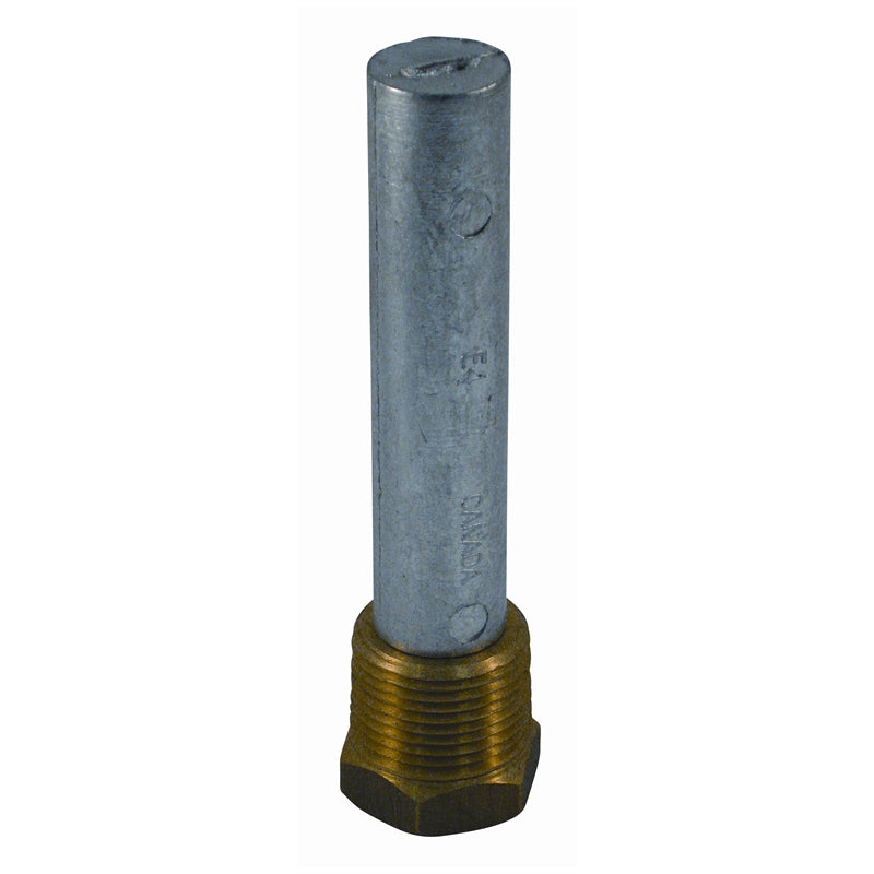 Camp E-1EC Pencil Anode 3/8NPTx1.50 With Brass Plug Marine Boat