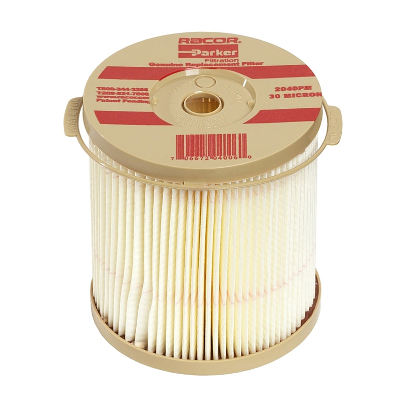 Racor 2040V30 FILTER F/900MA 30MIC RED