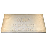 Camp ZP-2 Zinc Plate 6x12x1/2 Marine Boat